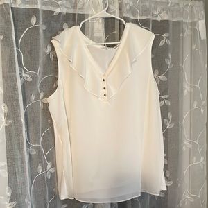 Sleeveless Calvin Klein blouse